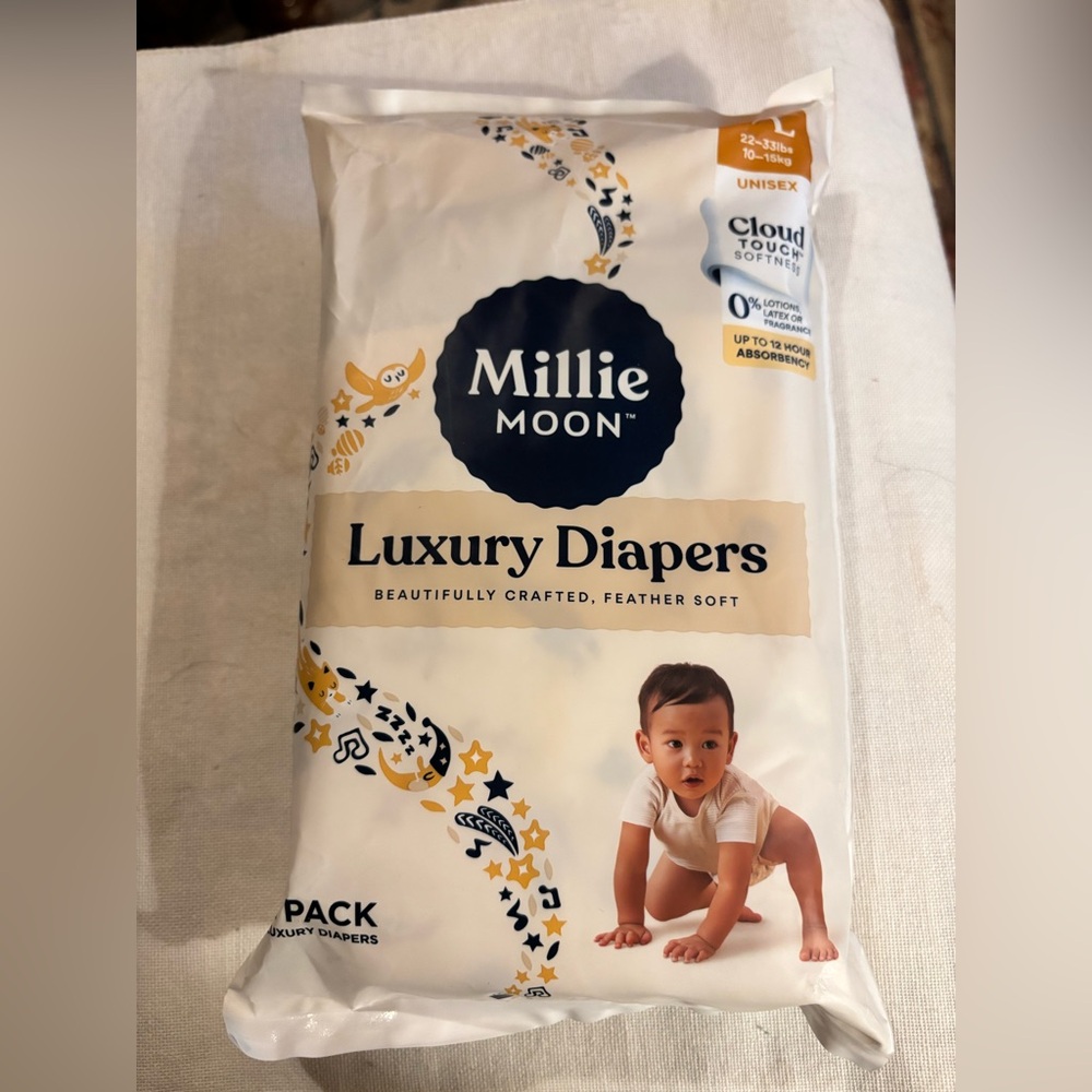 Millie Moon Luxury Diapers L